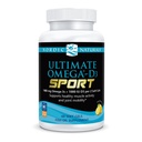 Moron - 60 Soft Gels - 1480 mg Omega- 3 + 1000 IU Vitamin D3 - NSF Sertifikasi - Supports Muscle, Bones, Focus & Endurance
