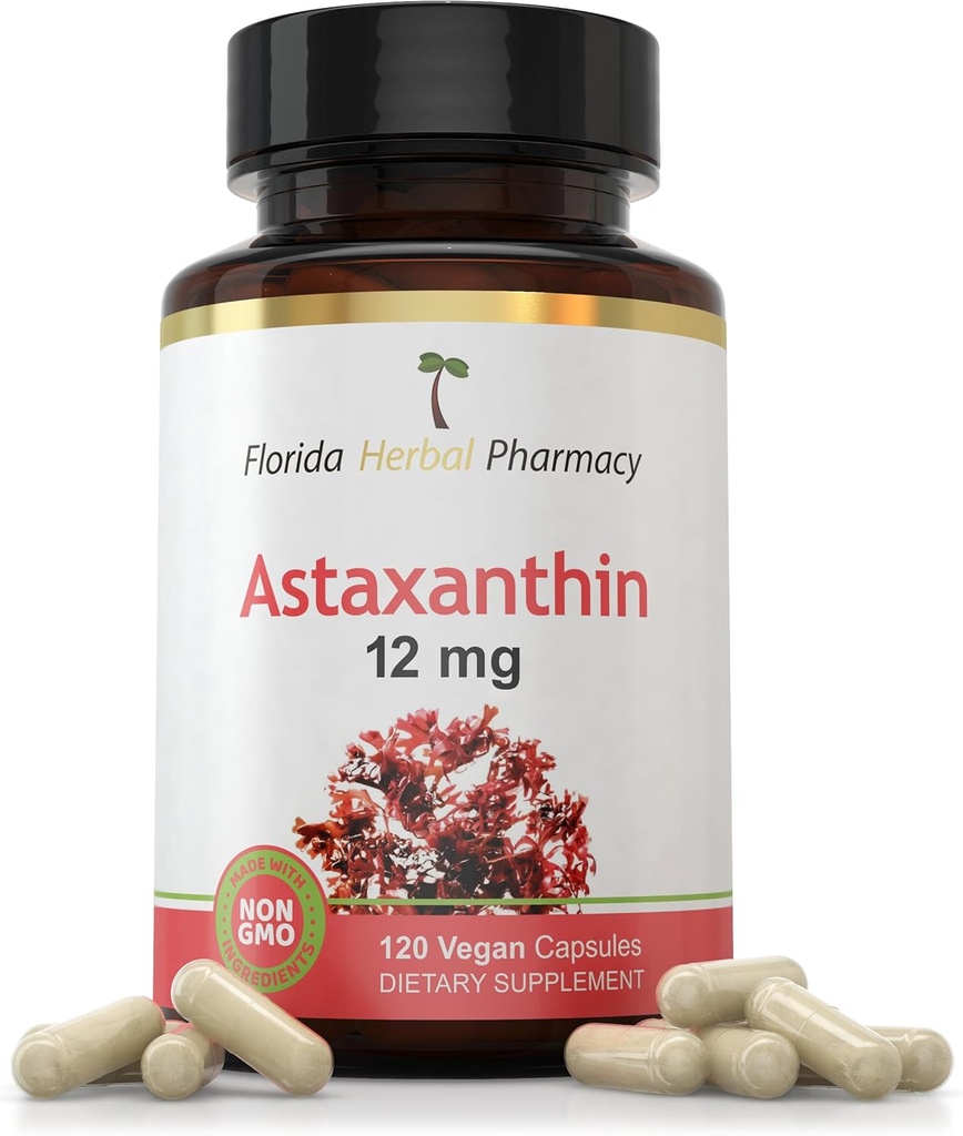 Farmasi Herbal Florida, Astaxanthin 12 mg Capsules (120 Capsules)