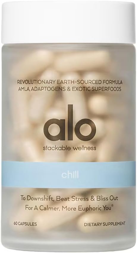 Alo Chill Capsules Relaxation Supplement Which Supports Calstice And Mental Clarity