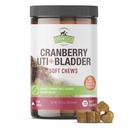 Cranberry Bladder & UTI Chews for Dogs 124; D-Mannose + Vitamin C untuk Dukungan Lintasan Urinary: Dog Incontinuence & Bladder Control Supplemen 124; Bacon Flavor Soft Chews 124; 90ct 124; Strawfield Pets