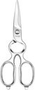 LIVINGO Kitchen Forging Shears Heavy Duty Come Extrate Ultra Sharp Multixless Steel Gunt Bottle Opener, Nut Cracker 8.5 inch