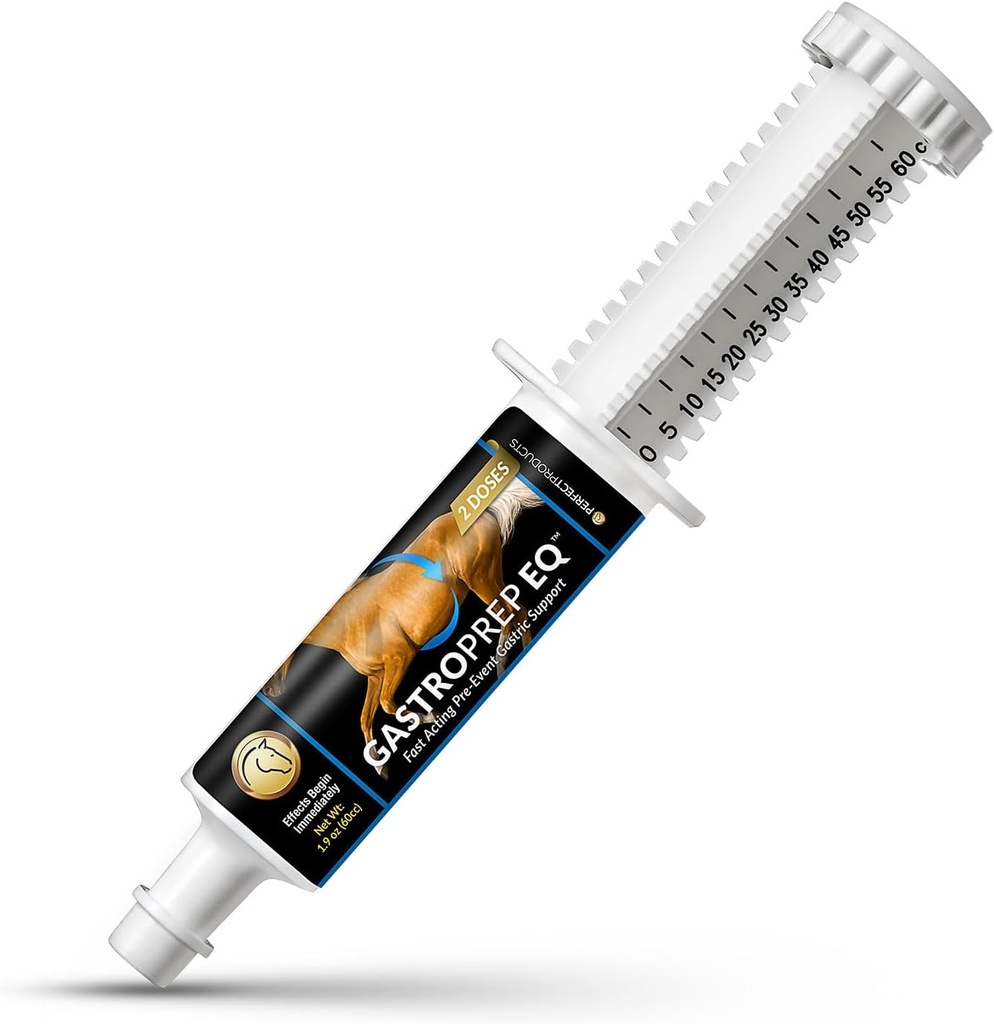 GastroPrep EQ Horse Digetical Fast- Akting Gastric Jitters Relief Tempel, 60cc