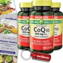 Choice Bundle Spring Valley Rapid- Rapid- Rapid- RapidCoQ10 Koenzim Q10 Mg Softgels 120 CT 3 pk (360 Total) + Vitamin Guide & Pil (5 Item)!