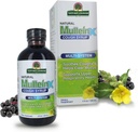 Nature 's Respon Mullein-X Multi Syrup 4 Ounce 124; Soothes Coughs & Clears Mucus 124; Respiratory Dukung: