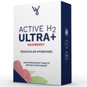 H2 Ultra + Hydrogen aktif Tablet Air, Raspberry Alam. Supports Overall Well- Being with benefits of Molekuler Hydrogen 60 Servings