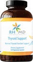 Dukungan Fungsi RHMD Thyroid - Normal Thyroid Dukungan - Tambahan (120 Kapsul Vegetarian)