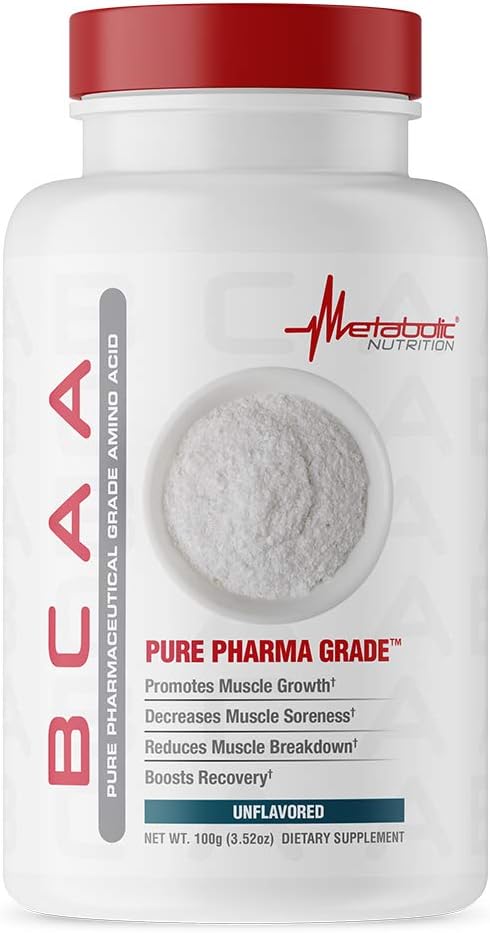Biara Metabolik BCAA, 100 Bubuk Grams