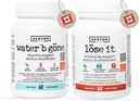 Water B Gone [20 Day Supply] & Lose It [30 Day Suply] - Value Day Pack - Diuretic Pil untuk Perempuan - Mengurangi Retensi Air dan Bloting - Cari PMS Relief - 60 Vegan Capsules