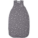 Woolino Merino Wool dan Oranic Cotton Ultimate Sleep Sack - 4 Season - Two-Way Zipper Adjustable Sleeping Bag - Universal Ukuran Sleep Sack untuk Bayi (2-24 Bulan) - Star Gray