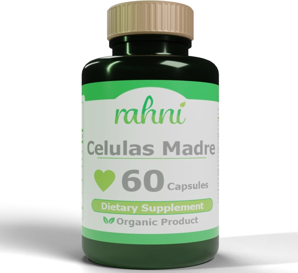 Celulas Madre, Stem Cell Enhancer, Non- GMO, Anti Aging, Spirulina 200mg, Replenish Cells, 60 Capsules