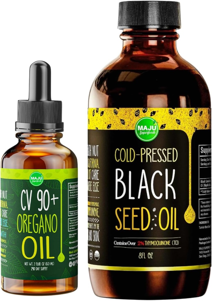 Migu Superfood Oregano dan Black Seed Oil Bundle
