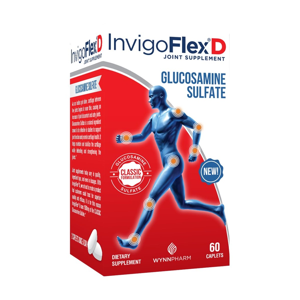 INVIFLEX ® D - 1500mg dari Glucosamin Sulfate (Formulasi Klasik)
