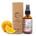Vegan Vitamin B12 Suplemen Limid Mist Organik Untuk Absorpsi Cepat 5.000mcg Methylcobalamin