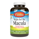 Carlson - Hak untuk Macula, Clinically Proven untuk Mendukung Kesehatan Vision, Kesehatan Macalar, Blue Light Protection & Eye Fungsi, 120 Softgels