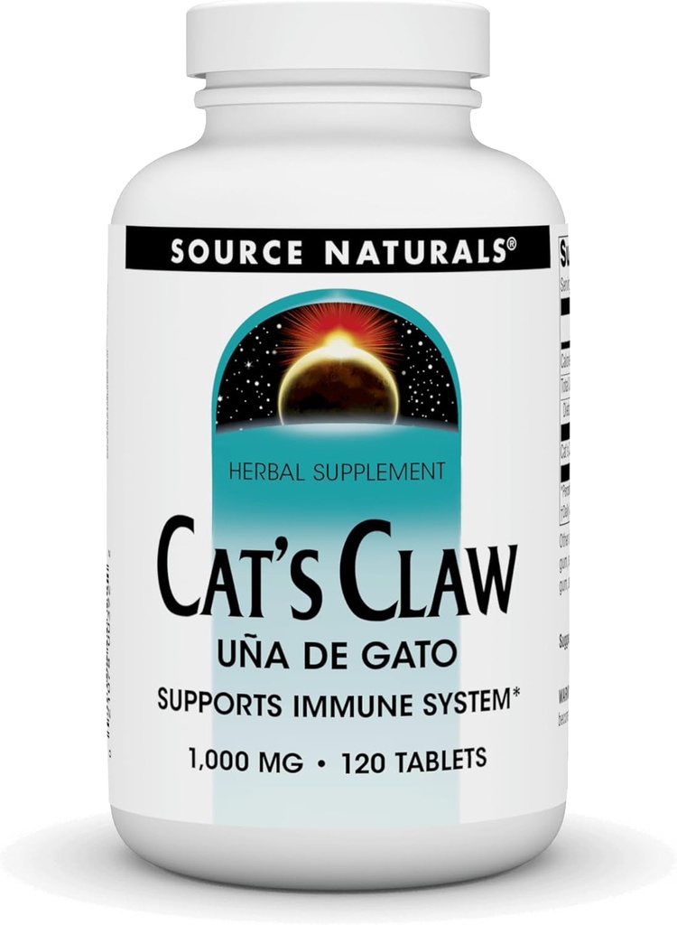 Sumber Cakar Kucing Bark UNA de Gto 1000 mg Dietary Suplemen - Mendukung Sistem Imune - 120 Tablet