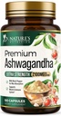 Suplemen Ashwagandha - 2100mg Ashwagandha Capsule untuk Perempuan & Pria, Dukungan Antioksidant Alam, Ekstra Root Ekstra Ekstra Dukungan Tenang dengan Pepper Hitam, Vegan & Gluten Bebas - 180 Capsules