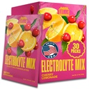Mesiu Hidration dengan 72 + Trace Minetrace 124; No Sugar, Fate, Dissolve Electrolytes Powrents Packet 124; Cherry Lemonade (30 Paket)