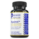 Premier Research Labs Hyssinol - Hyssop Herb, Hyssop Capsules, Wellness Pills dengan Organic Hyssop Dry Herb, Diet Suplemen dengan Teh Hijau, Antioksidant Dukungan - 60 Vegetarian Capsules