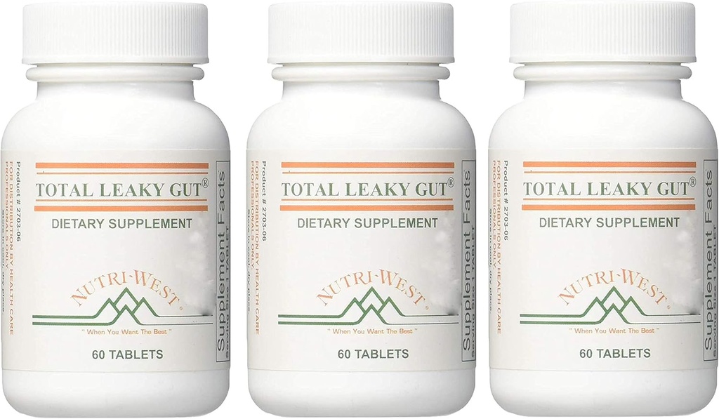 Nutri- Barat - Total Leaky Gut 60 (3 Pack)