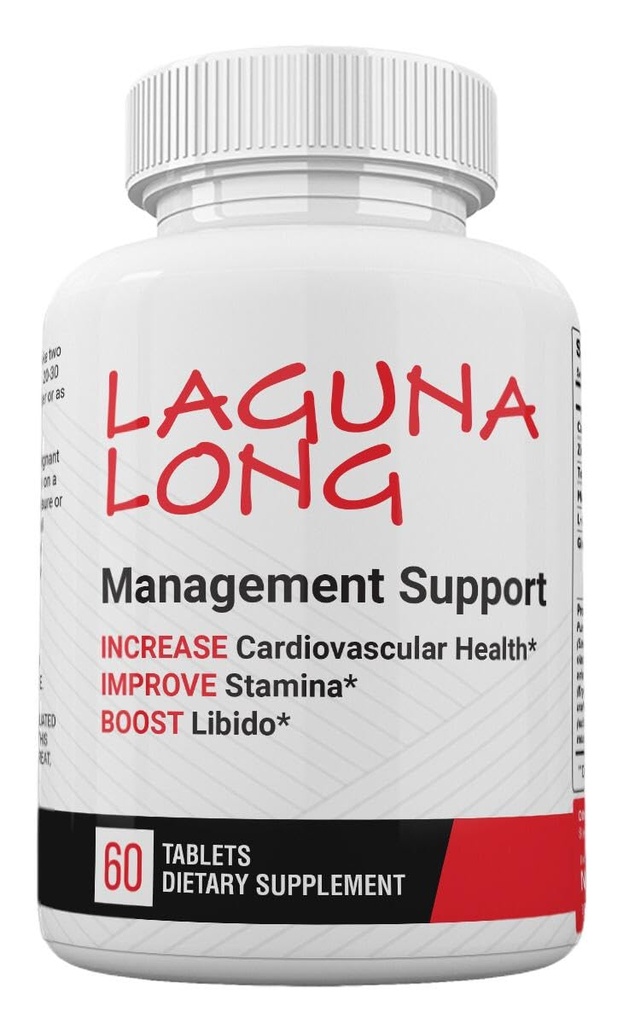 Suplemen Diet Panjang Zonata untuk Pria, Laguna Alami Performance Enhance, Laguna Long Endurance, dan Tingkat Energi, Formula Alam untuk Tingkat Energi & Performance (60 Tablet)