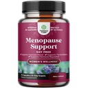 Suplemen Herbal Menopause Lengkap untuk Perempuan - Soy Free Women Hormone Balance untuk Sweats Hot Flashes & Mood Swings with Dong Quai, Chaste Berry & Black Cohosh Root - 75 Count Pack