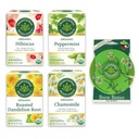 Obat-obatan Tradisional, Variety Variety Pack untuk Wellness in Four Sootthing Flavors, Includes Peppermint, Chamomile, Hibiscus, Root Dandelion Round, Tea Buddy, 64 Tea Bags, (4 Pack)