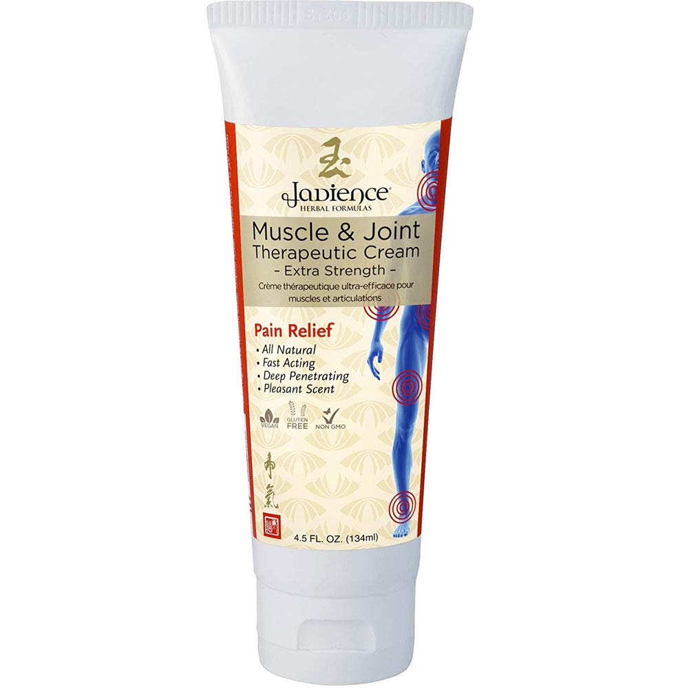 Jaquence Muscle & Joint Therapeutic Relief Cream Analgesic for Lower Back Neck Klue Knee Musthritis Inflammation pain relief and recovered Natural East Royal Asia Family Formula 4.5 oz