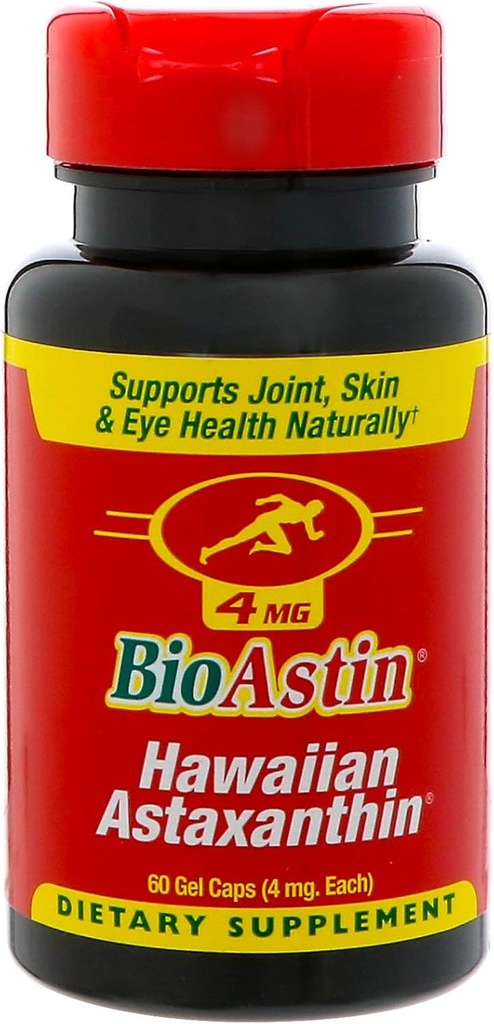 BioAstin Hawaiian Astaxanthin Antioksidant 4 MG (60 Gel Kapsul)