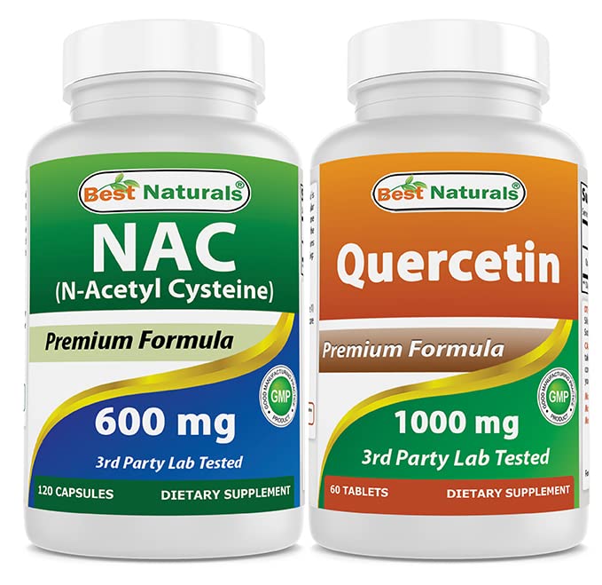 Terbaik NAC 600 mg & Quercetin 1000 mg