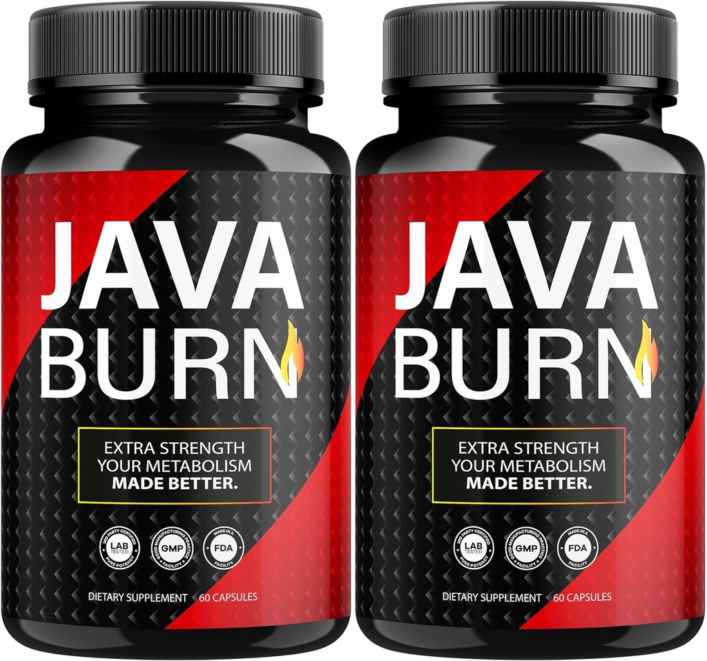 (2 Paket) Java-Burn Capsules, Java-Burn Pil Review, Java-Burn Coffee, Formula Lanjutan, 120 Pil selama 2 Bulan