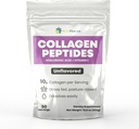 Collagen Peptides Powder with Hyaluronic Acid and Vitamin C, Promotes Hair, Nail, Skin, Bone and Joint Health, Unflamited Collagen Protein Powder, 30 Servings, 10,8 oz