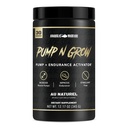 Anabolic Warfare Pump- N- Grow Muscle Pump Supplement Caffeine Free Pre Workout dengan L-Citrulline, L-Arginine, Beta- Alanine (Au Naturel - 30 Pelayan)