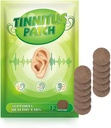 Tinnitus Patch for Ringing Ears, Tinnitus Ear Patch Natural Formula Mula for Earaches (12 Patch)