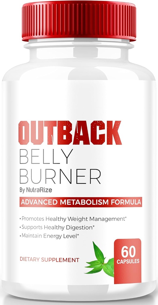 Pill Belly Burner, Premium Out Back Belly Burner Keto Capsules, All Natural Keto Suplemen untuk mendukung Fitness and Body Goals, Review Resmi Outback BellyBurner (60 Capsules)