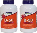 Sekarang Foods, B-50, 250 Veg Capsules (pak 2)