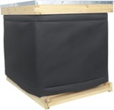 Bee Hive Wrap, Winter Hives Beekeeping Supplies fit 1 Deep Hives with 1 Medium Hive Box, Winter Protection Cover 600D Oxford Insulated Cover, Lighlable, Reworthy (81 "x15.7")