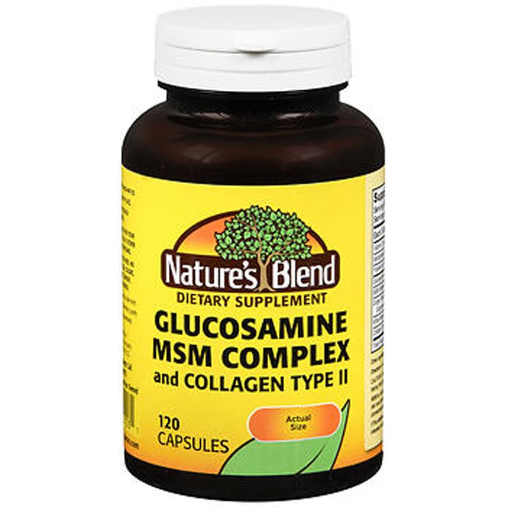 Nature 's Blend GLUCOSAM / MSM CMPLX TB 120, 07985401131