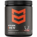 MTN OPS Yeti Pre- Workout Powder Energy Drink with Creatine, 200mg Caffeine & BCAAs with Beta Alanine, 30- Serving Tub, Bugle Berry