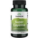 Swanson Super Cayenne - dengan Ginger Rhizome, Hawthorn Berry & Lecithin 100 Veg Caps