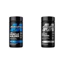 Bundle - Nitric Oxide Booster dan Muscle Gainer dengan 400mg Peak ATP, 60 Pil & Platinum Multivitamin, 180