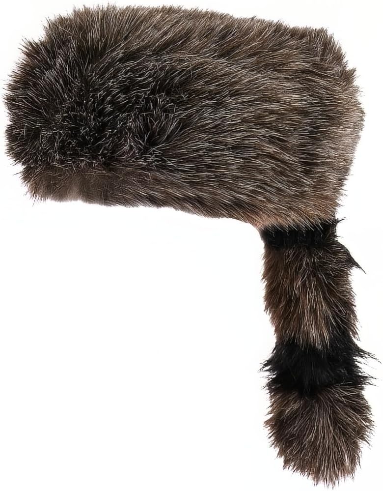 Rhode Island Novotty Racoon Tail Hat, One Per Order