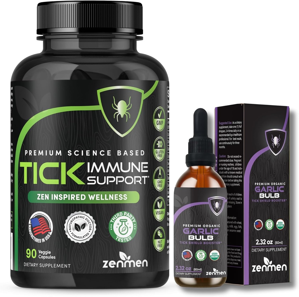 Zenmen Immune Support Bundle: Tick Immune Support and Bawang Basah