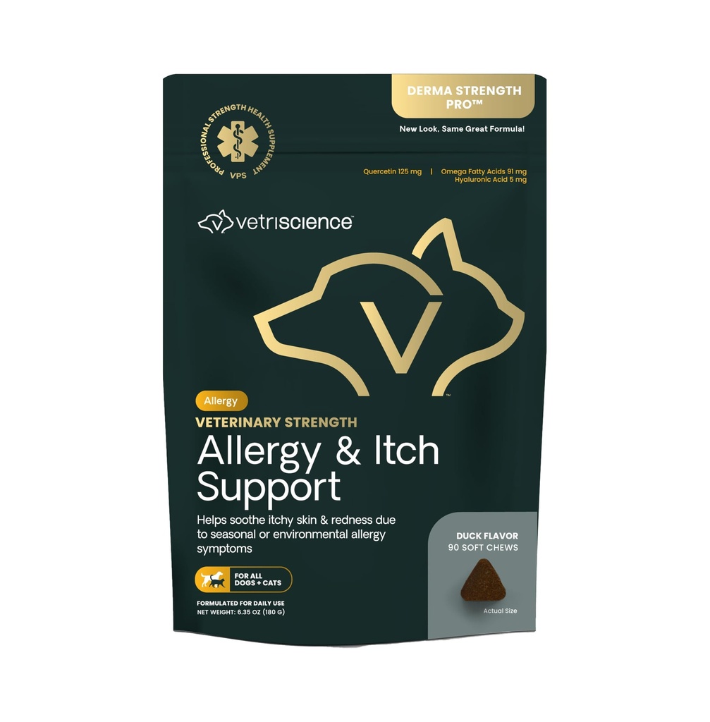 VetriScience Veterinary Strength Allergy & Itch Support Chews