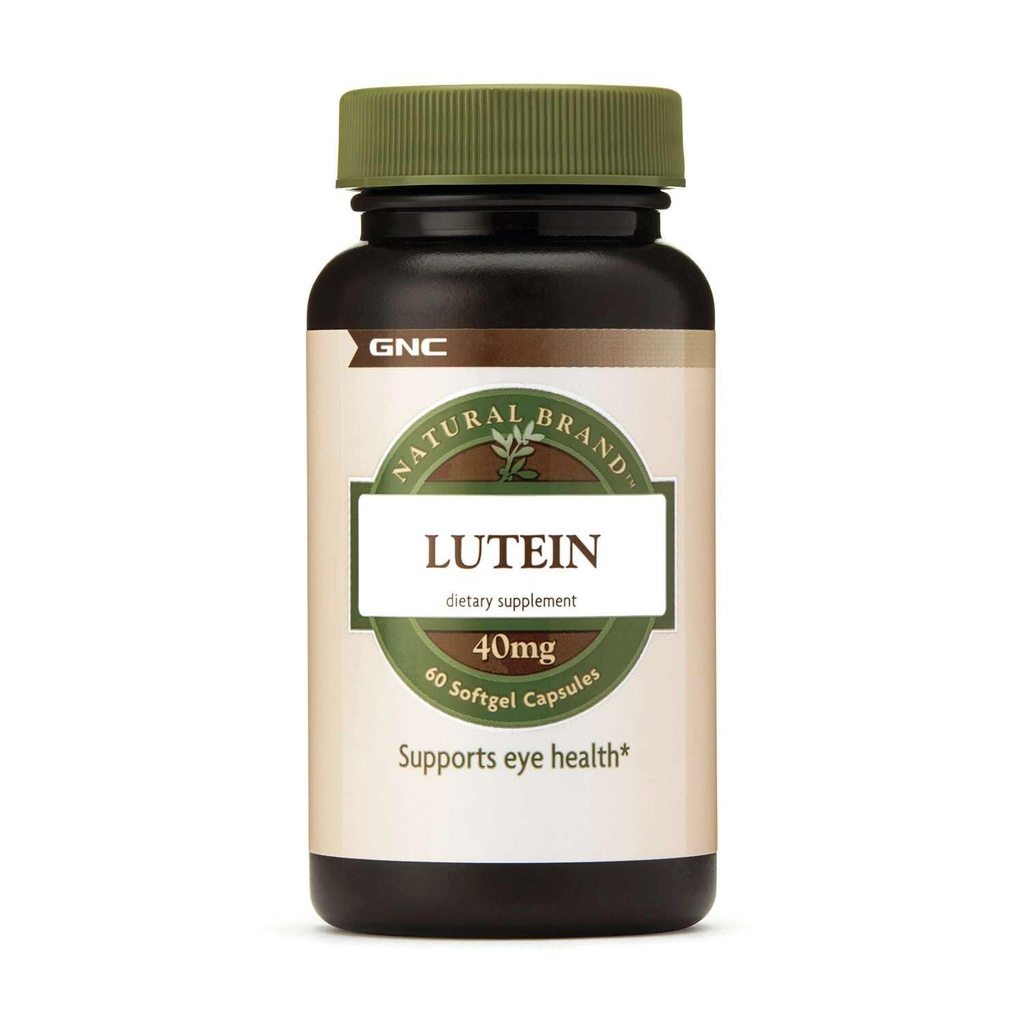 GNC Lutein 40mg, Support Eye Health, 60 Softgels