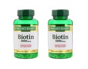Set dari 2 Nature 's Bounty ® Biotin 5000 mcg, 150 Softgels