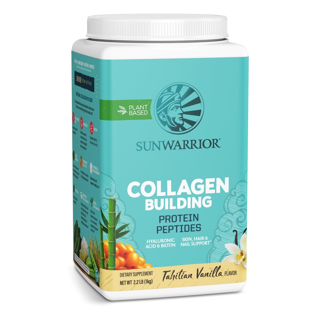 Sunwarder Collagen Peptides Building powder 124; Vegan Collagen for Women Planting
