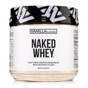 NUSYlla Whey Protein 1Lb, hanya 3 Ingregents, Semua Bubuk Protein Wheny Fed Natural + Vanilla + Cogar- GMO-Free, Soy Free, Gluten Free.