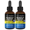 Muscle Force Strength and Endurance Semprot Formula, 2 Bottle Pack, 175mg Proprietary Growth Formula, 2oz Per Bottle