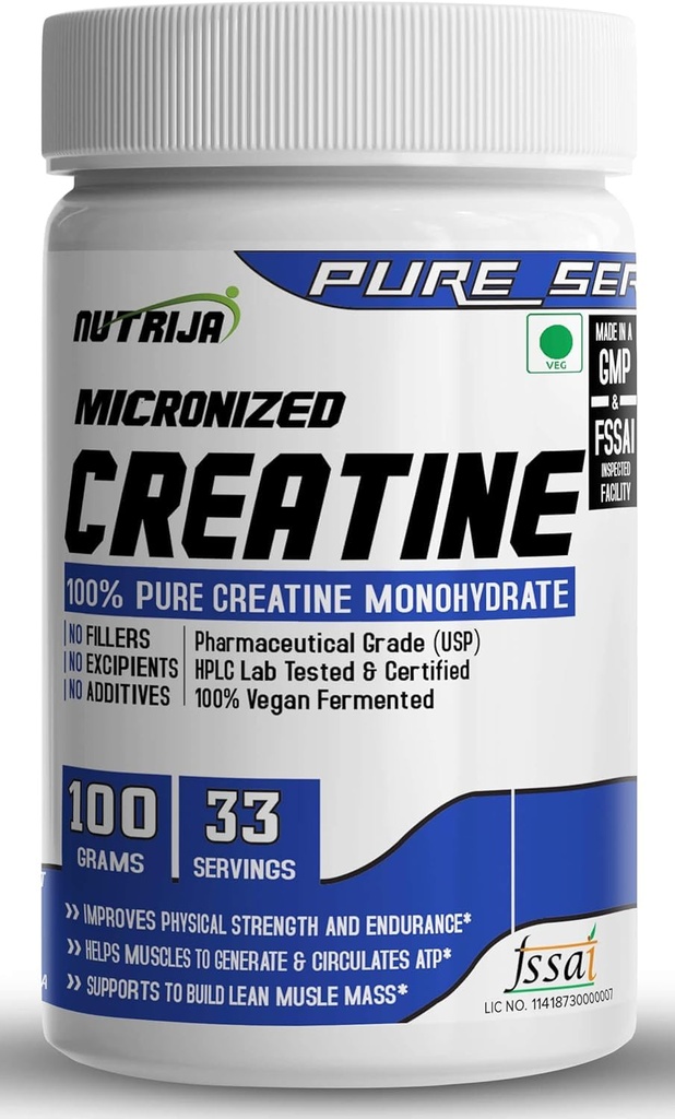 Supder Monohydra- 100 gram Mikronized yang Pure Mikronized Creatine Monohydra-