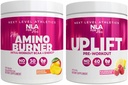 NLA untuk Stack Perekrutan Pra / Intra (Termasuk Passion Thermogenic Amino dan Uplift Pre Workout Raspberry Lemonade)